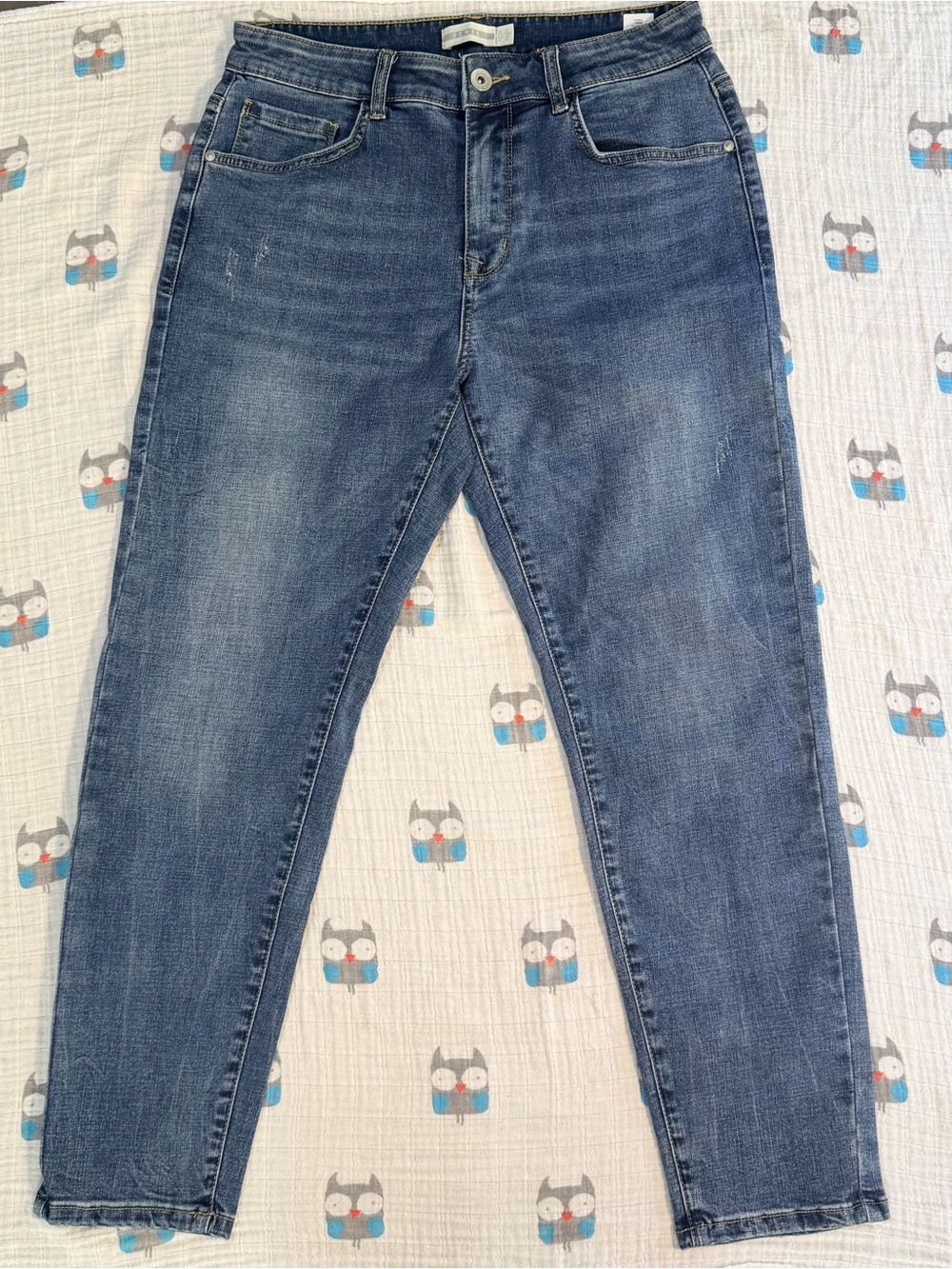 SEMIR Women’s Blue Denim Jeans Size 30 Straight Leg